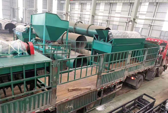 平顶山汝阳年产5千吨鸡粪有机肥设备发货