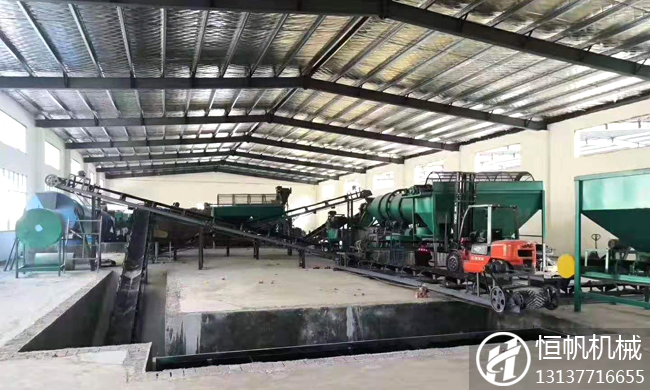 有机肥设备和无机肥设备的有什么区别?(图2) 无机肥生产线