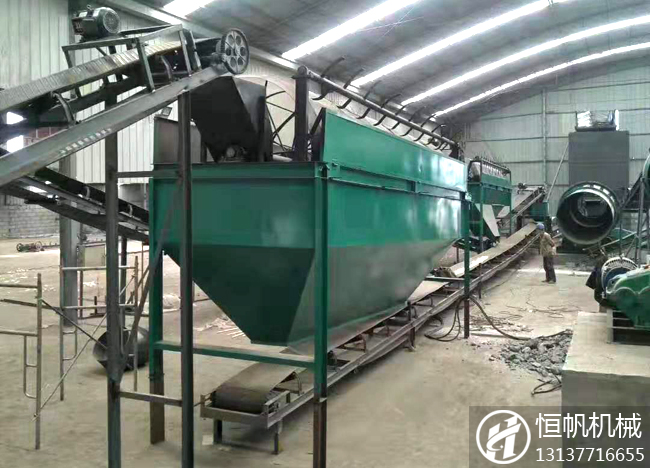 未来有机肥代替化肥将是新方向!有机肥生产制造行业将得到大力推广(图2) 有机肥生产线现场