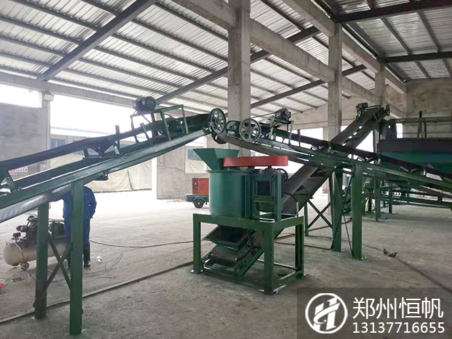 安徽六安年产两万吨有机肥生产线