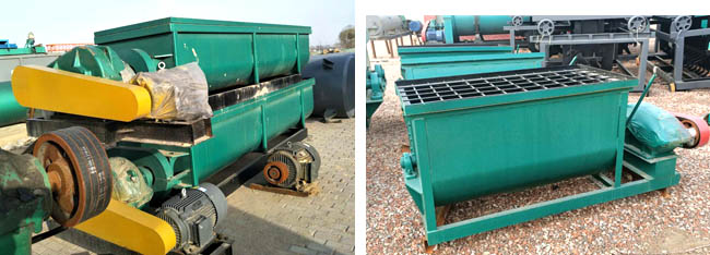 有机肥料生产设备都有那些?(图4) 有机肥搅拌机