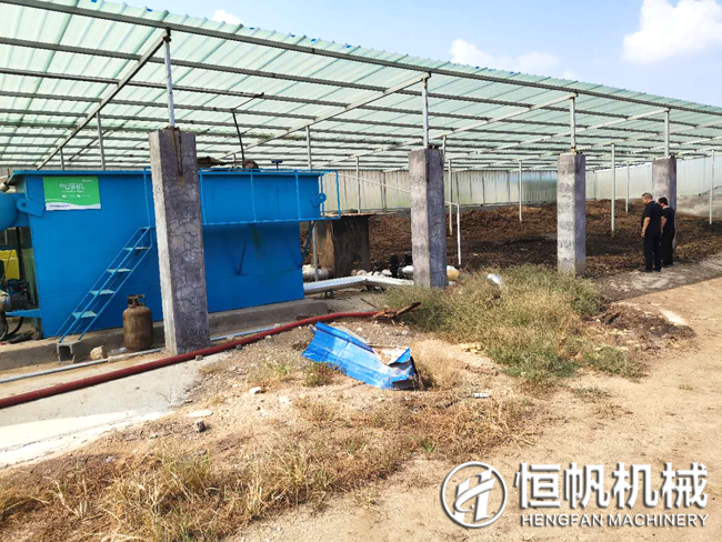 投资小型鸡粪有机肥生产线一共需要投资多少钱?(图3) 鸡粪有机肥生产线场地规划